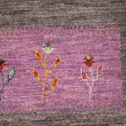 ギャッベ（ルリバフ）　200×203cm（HL-12060）