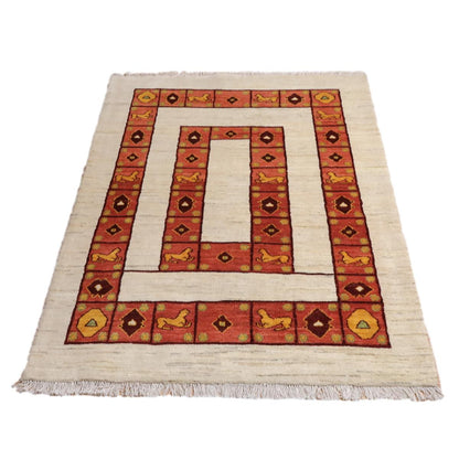 ギャッベ（ルリバフ）　193×138cm（HL-12066）