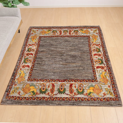 ギャッベ（ルリバフ）　203×154cm（HL-12068）