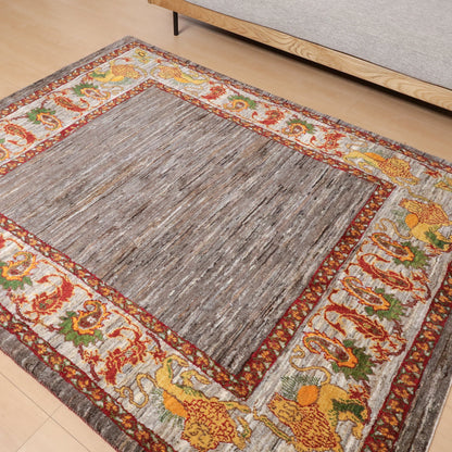 ギャッベ（ルリバフ）　203×154cm（HL-12068）