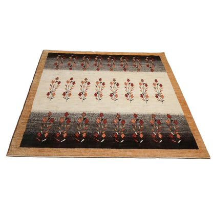 ギャッベ（ルリバフ）　199×203cm（HL-12142）