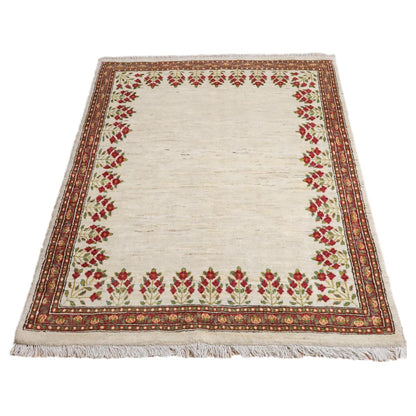 ギャッベ（ルリバフ）　195×148cm（HL-12143）