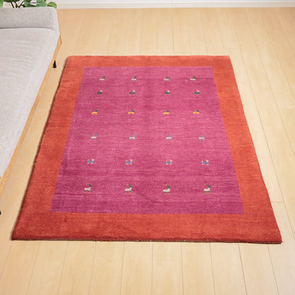 ギャッベ（ルリバフ）　196×146cm（HL-12156）