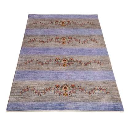 プレミアムギャッベ（ルリバフ）　207×139cm（HL-12314）