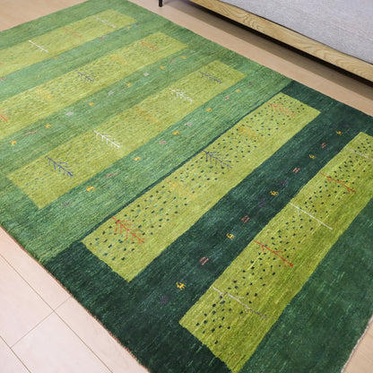 ギャッベ（ルリバフ）　245×164cm（HL-12408）
