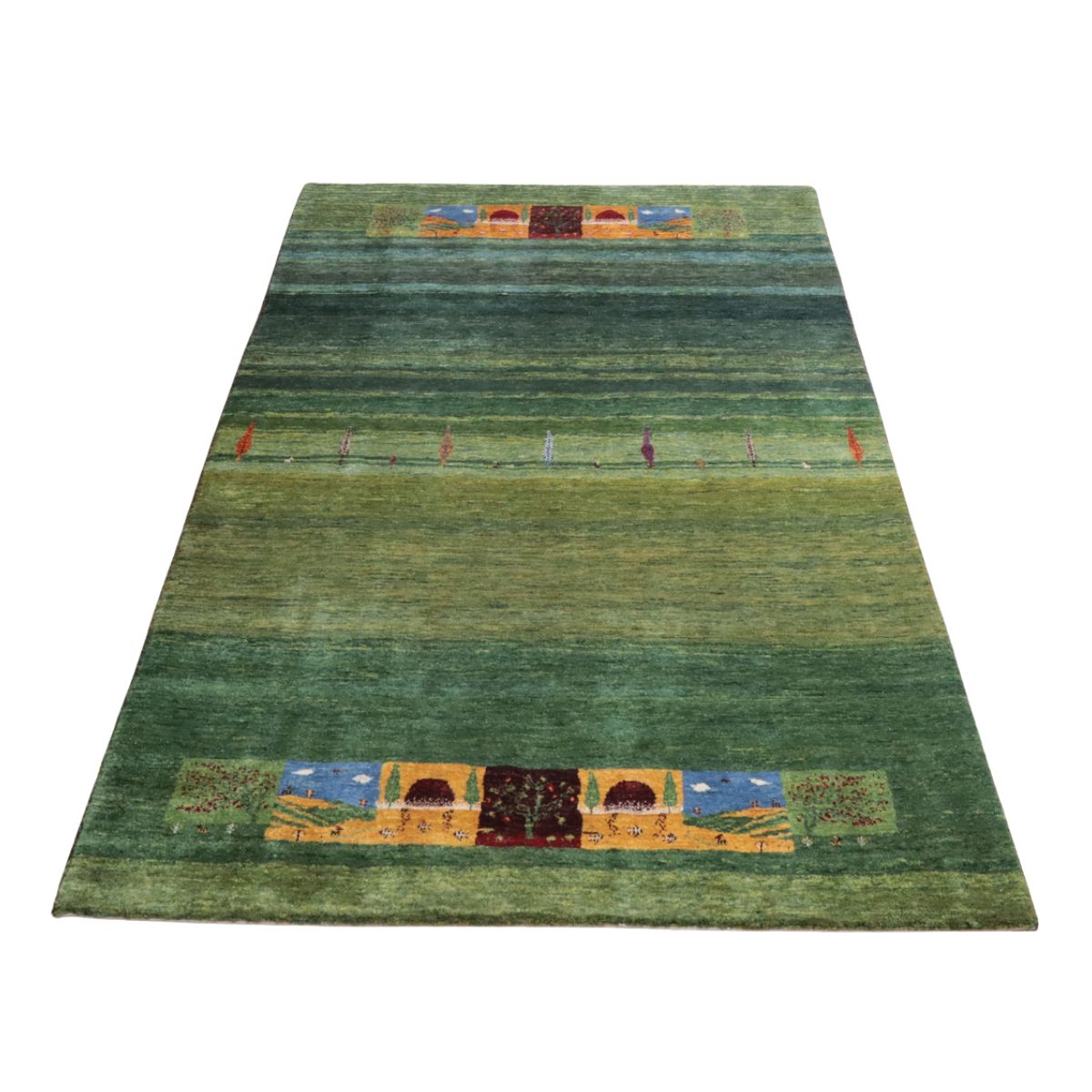 ギャッベ（カシュクリ）　224×143cm（HL-12443）
