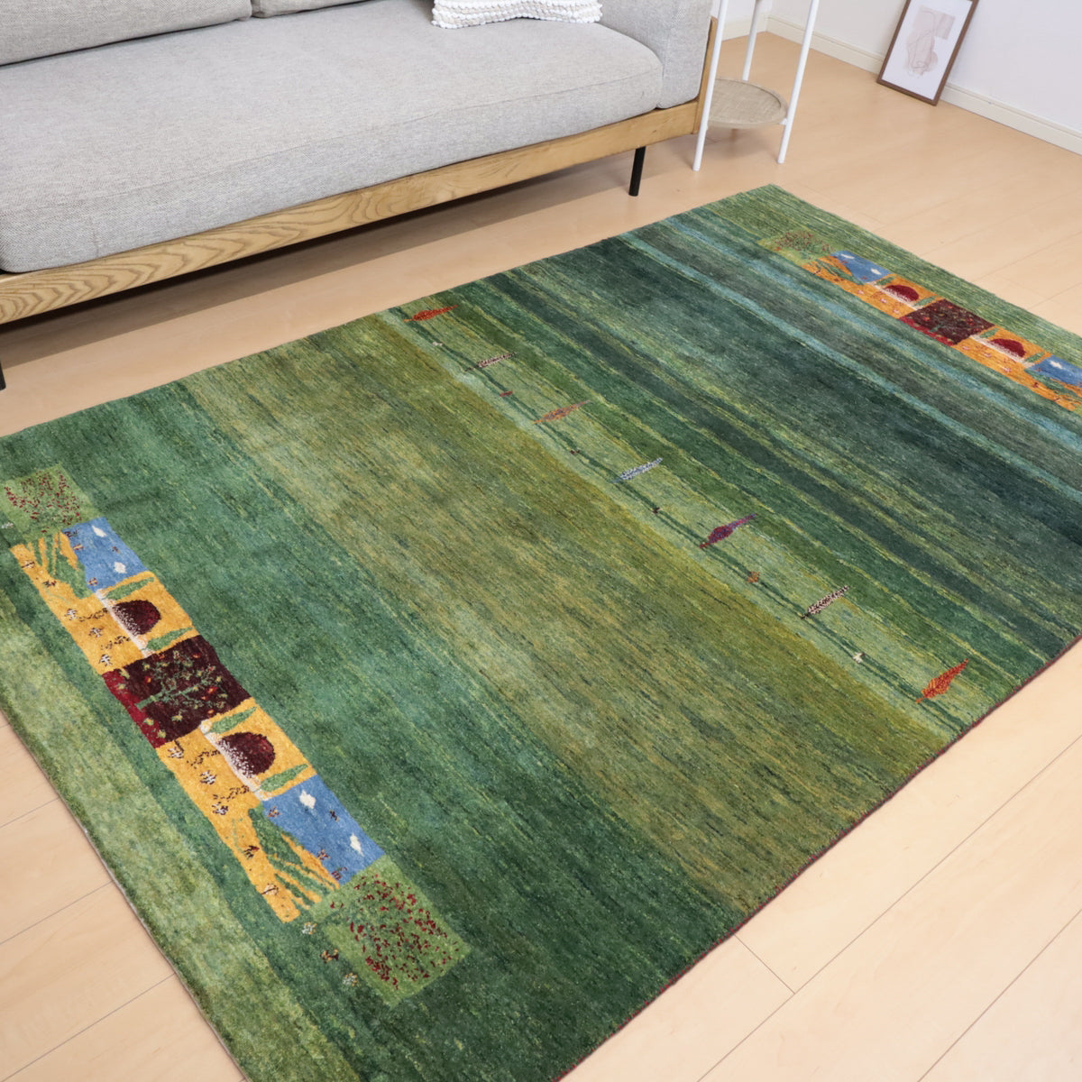 ギャッベ（カシュクリ）　224×143cm（HL-12443）