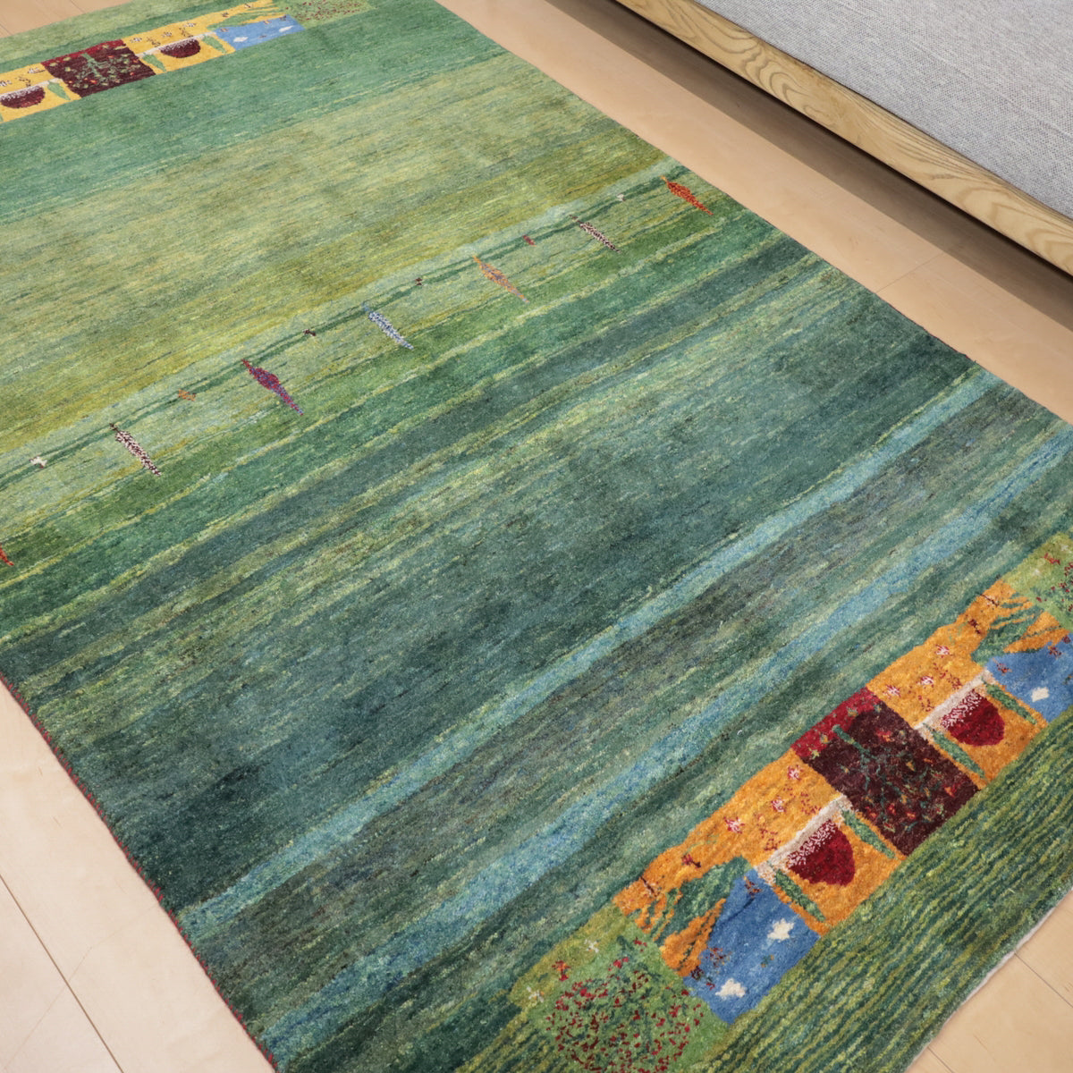 ギャッベ（カシュクリ）　224×143cm（HL-12443）