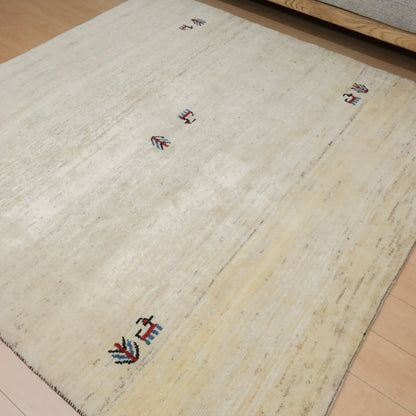 ギャッベ（カシュクリ）　200×200cm（HL-12446）