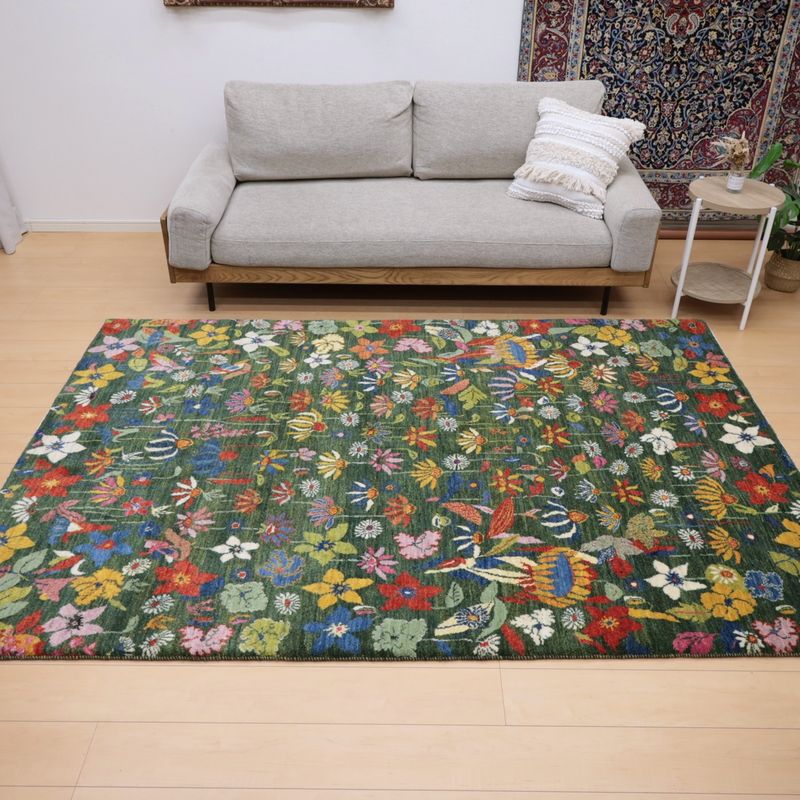 ギャッベ（ギャベ）ルリバフ　245×166cm（HL-13032）