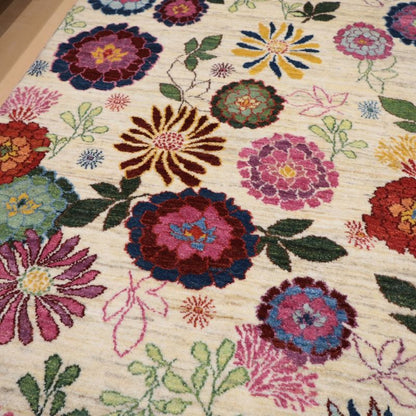 ギャッベ（ギャベ）ルリバフ　244×170cm（HL-13033）