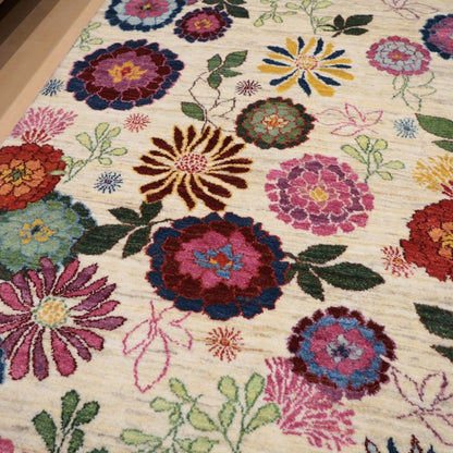 ギャッベ（ギャベ）ルリバフ　244×170cm（HL-13033）