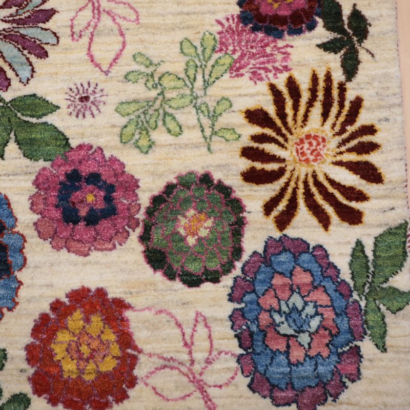 ギャッベ（ギャベ）ルリバフ　244×170cm（HL-13033）