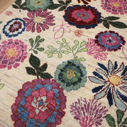 ギャッベ（ギャベ）ルリバフ　244×170cm（HL-13033）