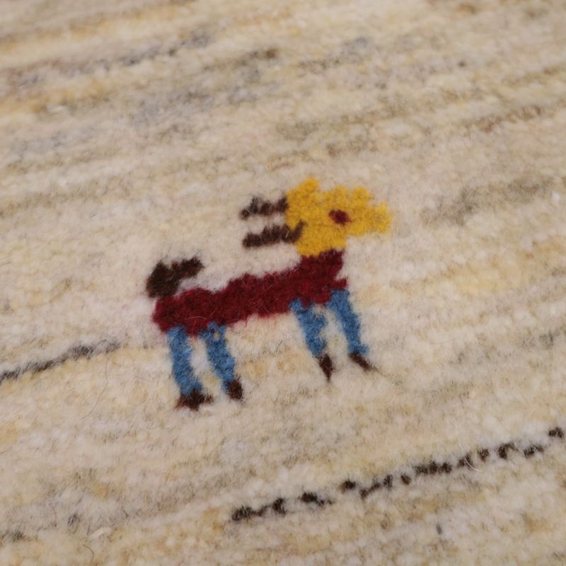 ギャッベ（ギャベ）ラティーフ　199×134cm（HL-13040）