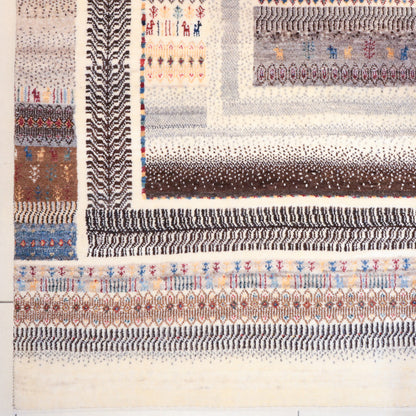 ギャッベ（ギャベ）ルリバフ　212×156cm（HL-13168）