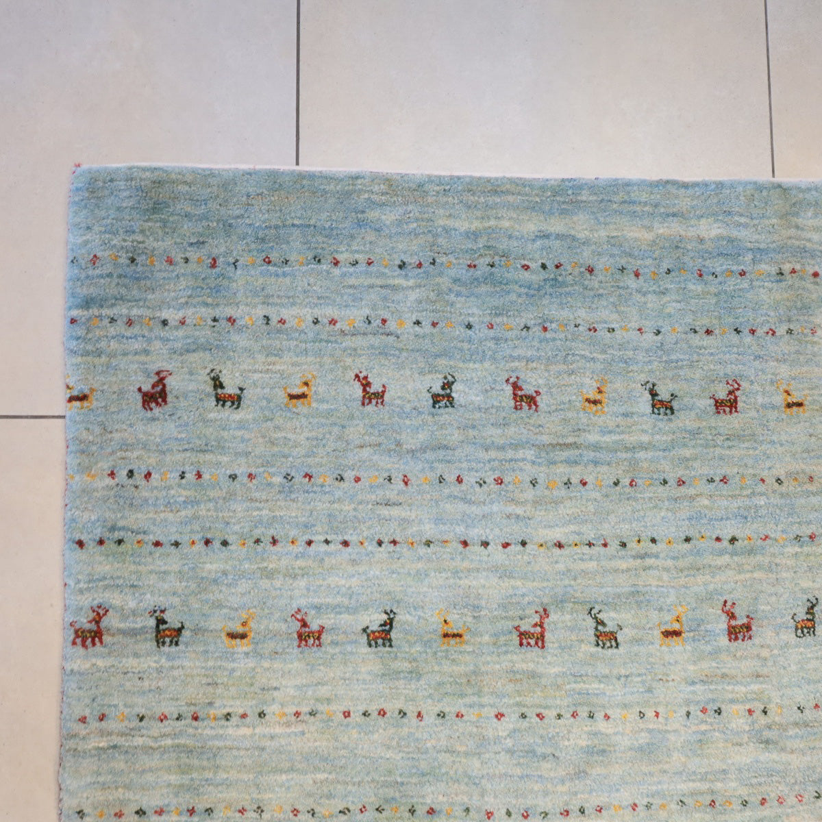 ギャッベ（ギャベ）ルリバフ　240×160cm（HL-13180）