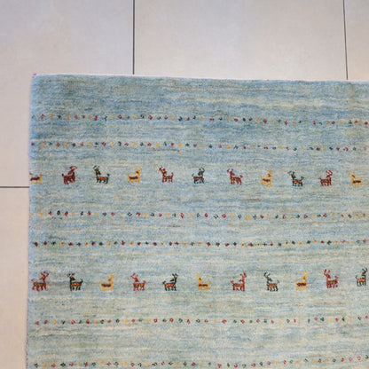 ギャッベ（ギャベ）ルリバフ　240×160cm（HL-13180）