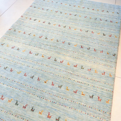 ギャッベ（ギャベ）ルリバフ　240×160cm（HL-13180）