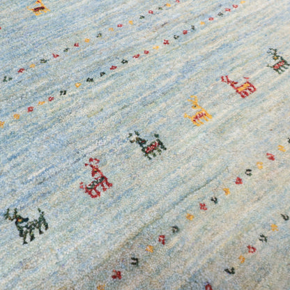 ギャッベ（ギャベ）ルリバフ　240×160cm（HL-13180）