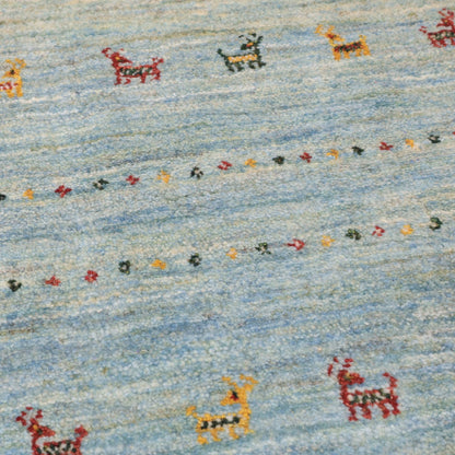 ギャッベ（ギャベ）ルリバフ　240×160cm（HL-13180）