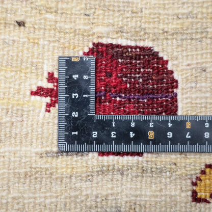 ギャッベ（ギャベ）ルリバフ　ザクロの木柄　220×141cm（HL-13256）