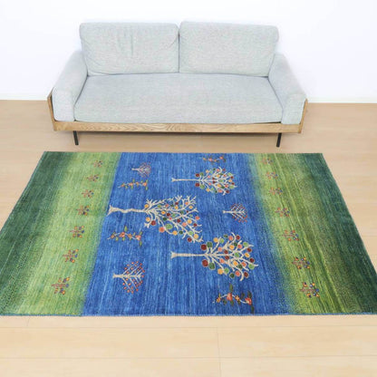 プレミアムギャッベ／ホシナマイ（カシュクリ）　215×145cm（HL-17071）