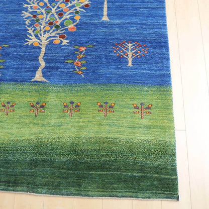 プレミアムギャッベ／ホシナマイ（カシュクリ）　215×145cm（HL-17071）