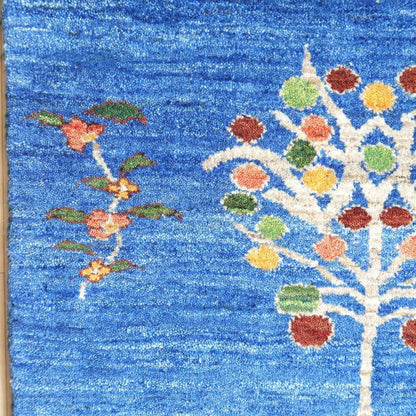 プレミアムギャッベ／ホシナマイ（カシュクリ）　215×145cm（HL-17071）