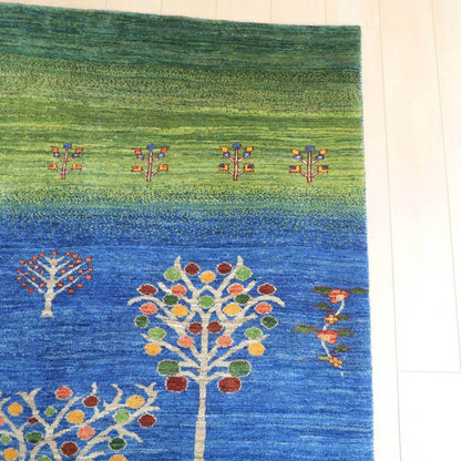 プレミアムギャッベ／ホシナマイ（カシュクリ）　215×145cm（HL-17071）