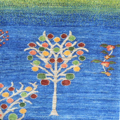 プレミアムギャッベ／ホシナマイ（カシュクリ）　215×145cm（HL-17071）