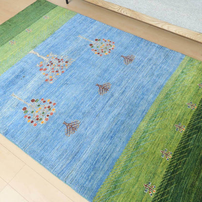 プレミアムギャッベ／ホシナマイ（カシュクリ）　239×147cm（HL-17072）