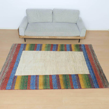 プレミアムギャッベ／ホシナマイ（カシュクリ）　226×154cm（HL-1955）