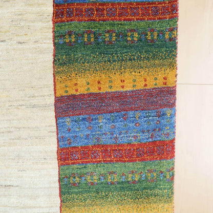 プレミアムギャッベ／ホシナマイ（カシュクリ）　226×154cm（HL-1955）