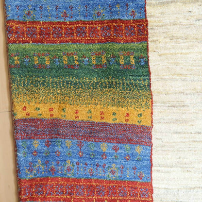 プレミアムギャッベ／ホシナマイ（カシュクリ）　226×154cm（HL-1955）