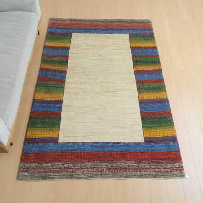 プレミアムギャッベ／ホシナマイ（カシュクリ）　226×154cm（HL-1955）