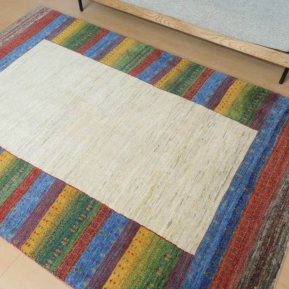 プレミアムギャッベ／ホシナマイ（カシュクリ）　226×154cm（HL-1955）