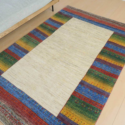 プレミアムギャッベ／ホシナマイ（カシュクリ）　226×154cm（HL-1955）