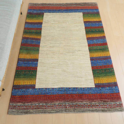 プレミアムギャッベ／ホシナマイ（カシュクリ）　226×154cm（HL-1955）