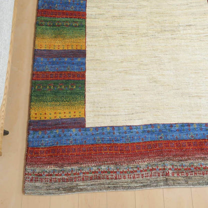 プレミアムギャッベ／ホシナマイ（カシュクリ）　226×154cm（HL-1955）