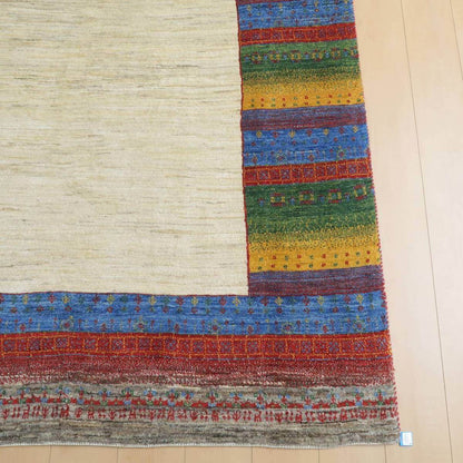 プレミアムギャッベ／ホシナマイ（カシュクリ）　226×154cm（HL-1955）