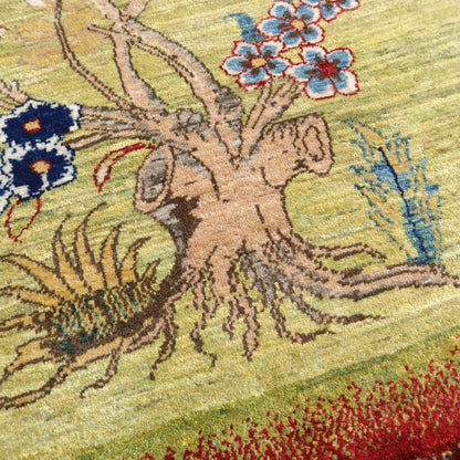 プレミアムギャッベ／ホシナマイ（カシュクリ）　233×162cm（HL-20464）