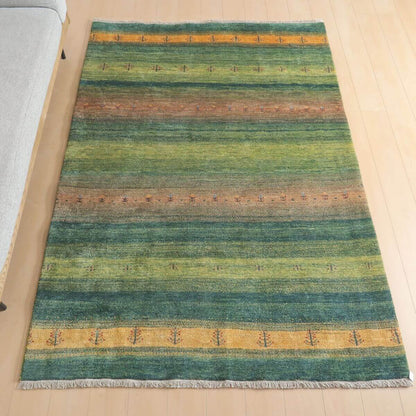 プレミアムギャッベ／ホシナマイ（カシュクリ）　225×157cm（HL-26476）