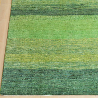 プレミアムギャッベ／ホシナマイ（ルリバフ）　203×194cm（HL-27762）