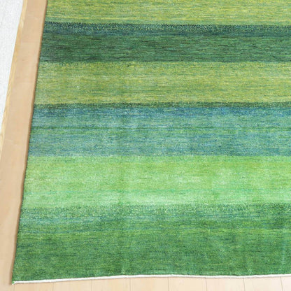プレミアムギャッベ／ホシナマイ（ルリバフ） 206×203cm（HL-31154）