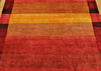 プレミアムギャッベ／ホシナマイ（ルリバフ） 247×177cm（HL-32021）