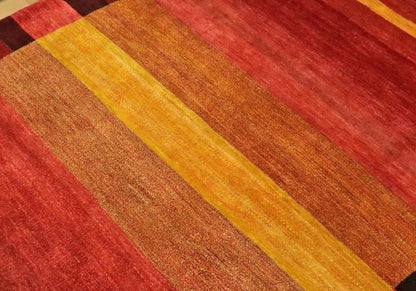 プレミアムギャッベ／ホシナマイ（ルリバフ） 247×177cm（HL-32021）