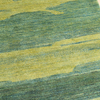 プレミアムギャッベ／ホシナマイ（ルリバフ） 234×164cm（HL-37589）