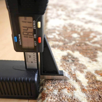 プレミアムギャッベ／ホシナマイ（ルリバフ）　211×145cm（HL-38976）