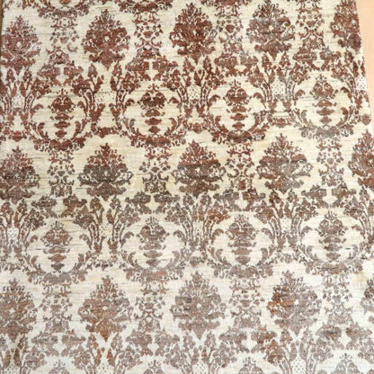 プレミアムギャッベ／ホシナマイ（ルリバフ）　211×145cm（HL-38976）